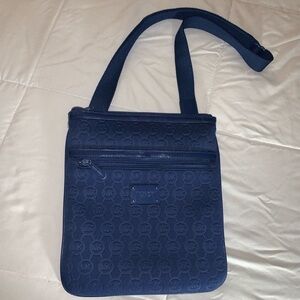Michael Kors Neoprene Monogram Embossed Crossbody LP